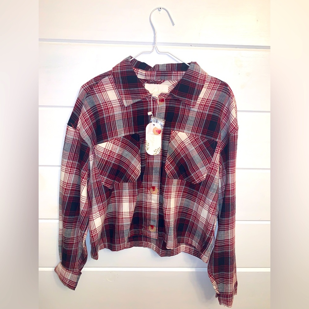 Cropped flannel